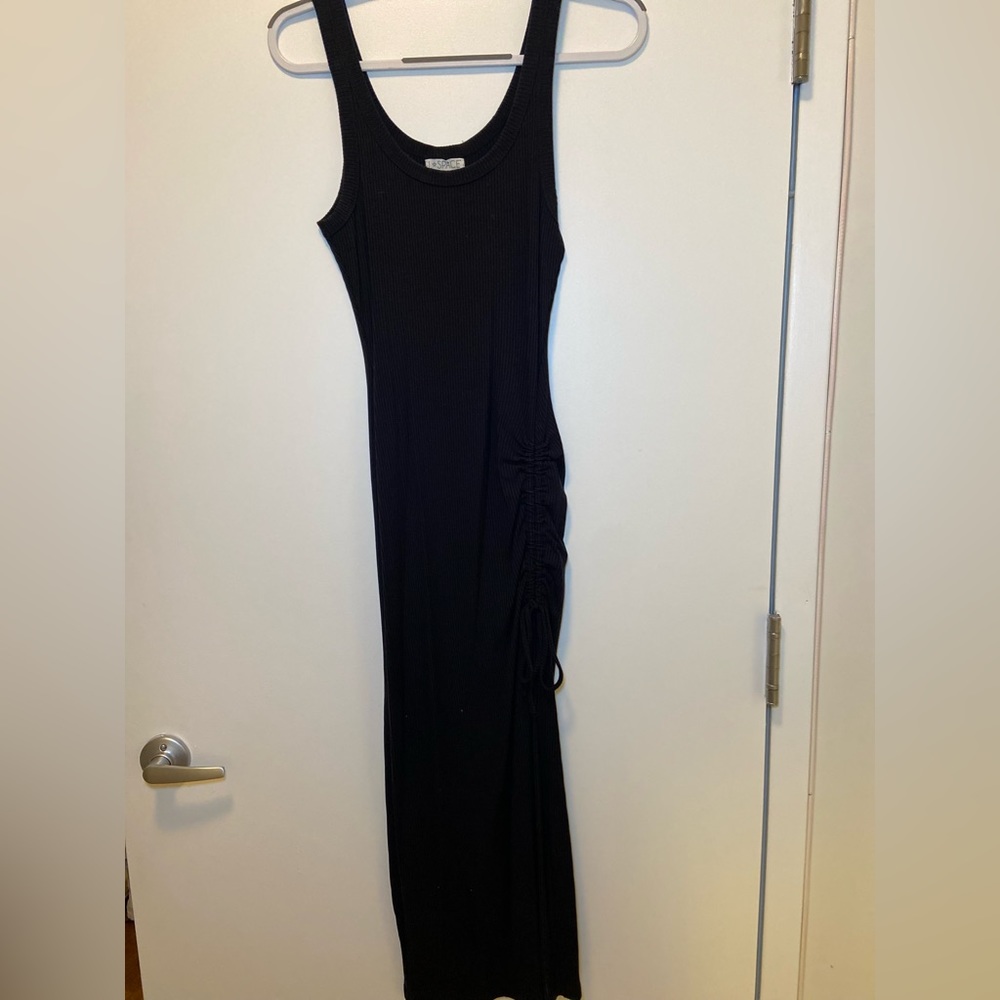 LSPACE sandpiper dress in black